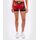 UFC Authentic Fight Night Women's Shorts - Short Fit, Size: S, Colour: Rot, Size: S