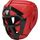 Casque de Combat à Grille Amovible, Couleur: Rouge, Taille ne pas utiliser: XL