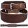 Ceinture de Musculation 4L Pro Cuir, Taille: XL, Couleur: Marron
