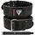 Ceinture de Force pour Haltérophilie, Taille: L, Couleur: Noir