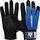 Vollfinger-Gewichtheberhandschuhe, Farbe: Blau, Grösse : M