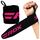 Gewichtheber Handgelenkbandage mit Daumenschlaufen, Farbe: Pink