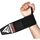 Gewichtheber Handgelenkbandage mit Daumenschlaufen, Bekleidungsgrösse: One Size, Farbe: Schwarz