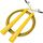Corde à sauter Réglable avec revêtement en PVC C8, Couleur: Jaune, Longueur: 3.04m