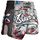 Muay Thai Shorts  - Cut like a blade black 2.0, Bekleidungsgrösse: S, Farbe: Weiss