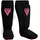 Hosiery Shin Instep Foam Black/Pink-S, Size: S, Colour: Schwarz