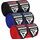 Bandes de boxe professionnelles – Lot de 3 paires, Couleur: Multicolore