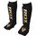 Hosiery Shin Instep Foam Black/Gold-S, Size: S, Colour: Schwarz
