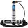 RDX Jumping rope with calories counter, Colour: Weiss, Length: 3.10m