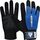 Gym Weight Lifting Gloves W1 Full Blue, Colour: Blue, Size: L