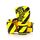 Boxing gloves Fairtex BGV14 Grunge Art - Mid-1980, Colour: Yellow, OZ: 16oz