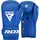 Gants de Boxe RDX pour Compétitions Amateurs, Couleur: Bleu, OZ: 10oz