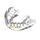 OPRO Self-Fit  Gold Braces, Size: One Size, Colour: Rot