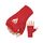 RDX Inner Gloves, Size: M, Colour: Rot