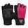 Fitness-Handschuhe W1 – Halbfinger, Bekleidungsgrösse: L, Farbe: Rosa