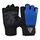 Fitness-Handschuhe W1 – Halbfinger, Bekleidungsgrösse: S, Farbe: Blau