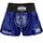 Short de Muay Thai Sak Yant, Taille: M, Couleur: Bleu