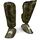 Schienbeinschutz Muay Thai, Bekleidungsgrösse: L/XL, Farbe: Khaki