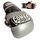 Combat Sports Max Strike MMA Training Gloves, Size: M, Colour: Silber