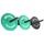 Wall-mounted steel storage rack for Ø 51mm discs GladiatorFit