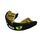 OPRO Instant Custom Eyes Mouthguard – Black/Green/Gold, Size: One Size, Colour: Schwarz