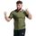 Sweat T-Shirt Men For Weight Loss, Taglia: XL, Colore: Khaki