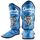 8 WEAPONS Kids Shin Guards - Jipe blue S/M, Colour: Blue, Size: S-M