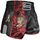 Short de Muay Thaï Enfant 8 WEAPONS Joe noir-rouge 3–4 ans, Taille: 3–4 ans, Couleur: Rouge