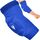 Hosiery Elbow Foam Blue/White-S, Taglia: S, Colore: Blu 