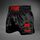 Venum Short Muay Thaï Classic Noir/Rouge XL, Taille: XL, Couleur: Noir