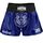 Muay Thai Shorts Phantom Sak Yant – Blue – XL, Size: XL, Colour: Blue
