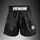 Muay Thai Shorts Venum Classic Evo – Black/White – L, Size: L, Colour: Schwarz