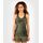 UFC Authentic Fight Week Women's Performance Tank Top, Size: M, Colour: Khaki, Size: M