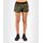 UFC Authentic Fight Week Women's Performance Shorts, Colour: Khaki, Size: L