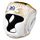 Casque de protection Muay Thai – Blanc/Or – Taille unique, Taille: Taille unique, Couleur: Blanc