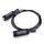 Corde à sauter Phantom Tactic – Noir, Couleur: Noir, Longueur: 2.9m