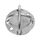 Universelle Wandbefestigung Durchmesser 98mm, Bekleidungsgrösse: One Size, Farbe: Silber