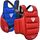 Plastron semi-contact SCC-T2, Taille: 2XL, Couleur: Rouge