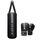 Set boxe junior F6 – Argento – Sacco 60 cm + Guanti 6 oz, Colore: Argento, Peso aggiuntivo: 8 kg, Lunghezza: 0.6m