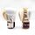 Guantoni da boxe Twins Bianco/Oro – 12oz, Colore: Bianco, OZ: 12oz