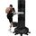 Sacco boxe autoportante bersaglio + guanti – Nero, Colore: Nero, Lunghezza: 1.8m