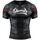 8 WEAPONS Rashguard, S/S, Hit 2.0, black-red, M, Size: M, Colour: Schwarz