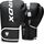 Boxhandschuhe RDX F6 Kara – Schwarz/Weiss – 10oz, Farbe: Schwarz, OZ: 10oz