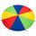 Rainbow fabric parachute for children Omada