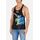 Tank Top With Print, Taglia: S, Colore: Nero