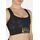 Shiny/Matt Sport Bra, Taglia: XL, Colore: Nero