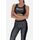 Cut Out Sport Bra, Size: M, Colour: Anthracite