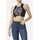 Crop Tank Top, Taglia: L, Colore: Nero