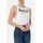 Oversize Tank With Front Logo, Taglia: L, Colore: Bianco