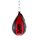 UFC  Poire de vitesse cuir 23cm x 15cm, Taille: S, Couleur: Noir